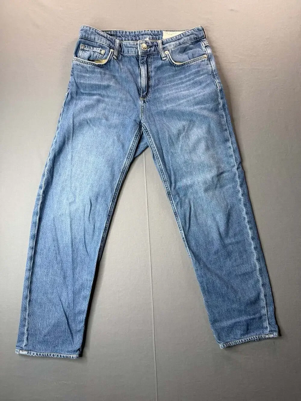 Rag & Bone Dre Low-Rise Baggy Boyfriend Jeans Millerton Size 26